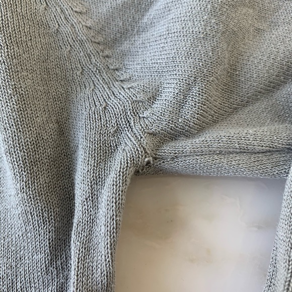 Pronto Uomo Silk Blend Gray Turtleneck Sweater - Picture 4 of 7